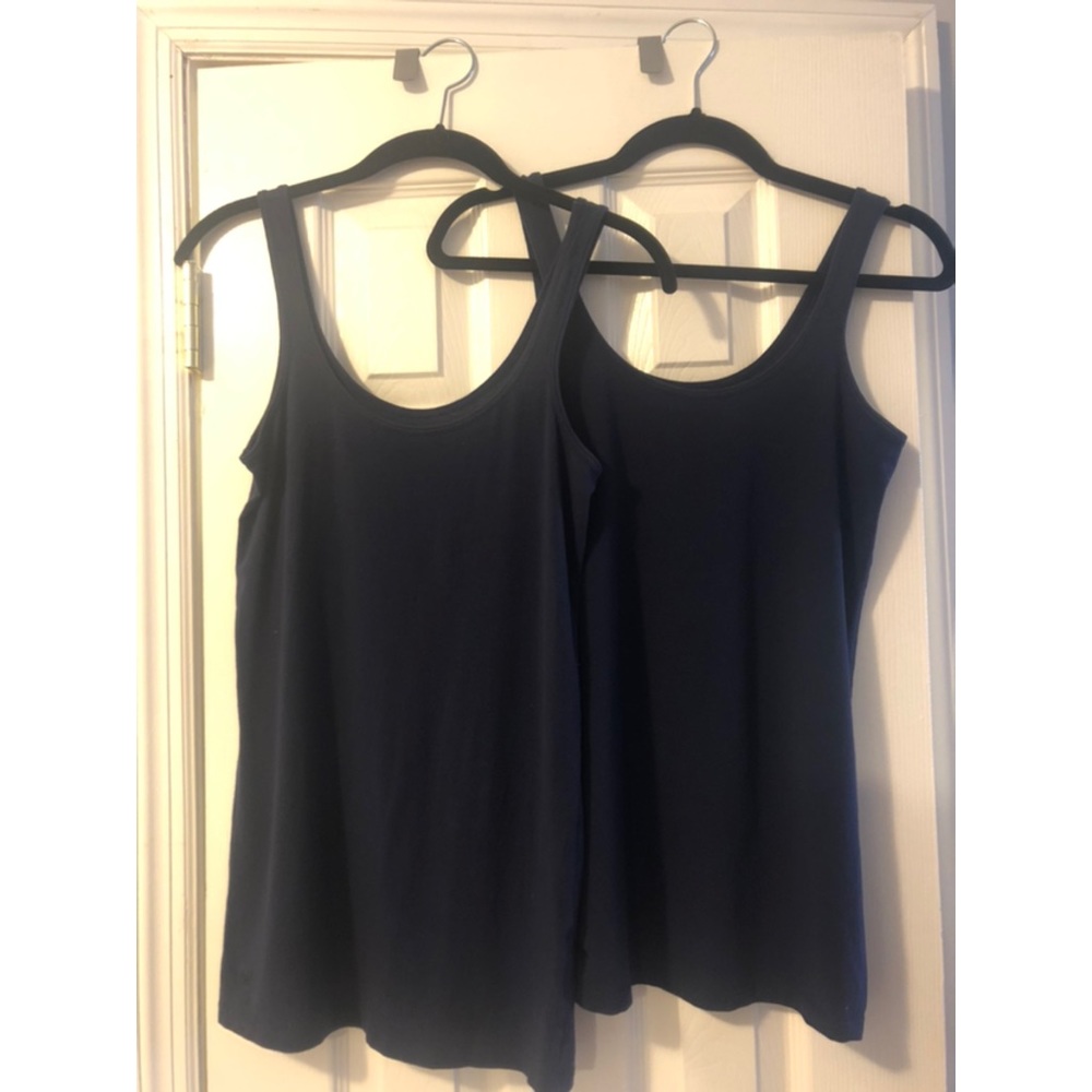 Lilly Pulitzer Tabby Tanks - Navy - Size Small
